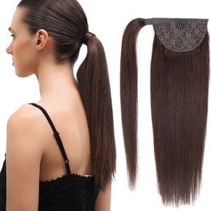 Ponytail hair weft